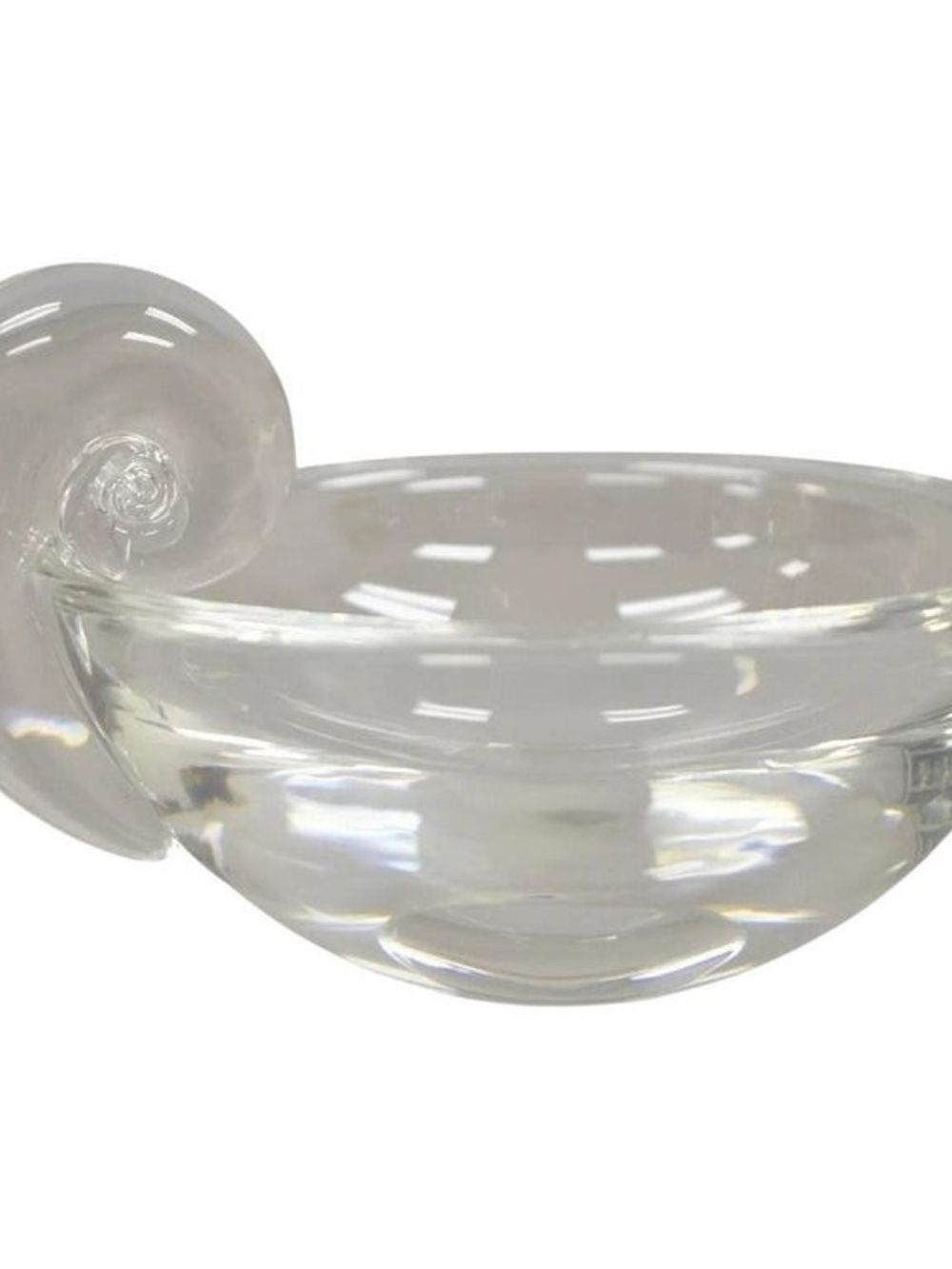 Vintage Steuben crystal olive bowl